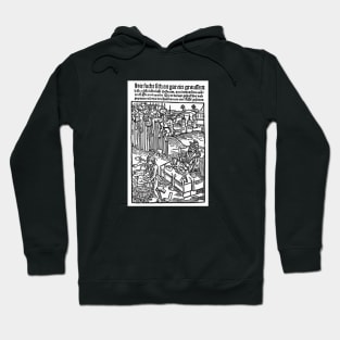 Vlad the Impaler Wood Cut Hoodie